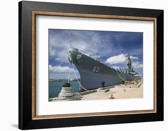 The Battleship Missouri Memorial-Jon Hicks-Framed Photographic Print