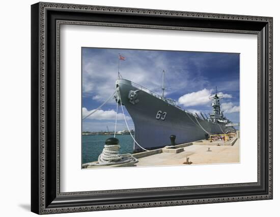 The Battleship Missouri Memorial-Jon Hicks-Framed Photographic Print