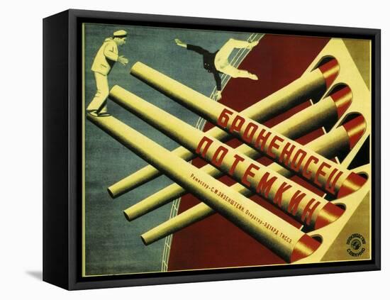 The Battleship Potemkin, 1925 (Bronenosets Potyomkin)-null-Framed Premier Image Canvas