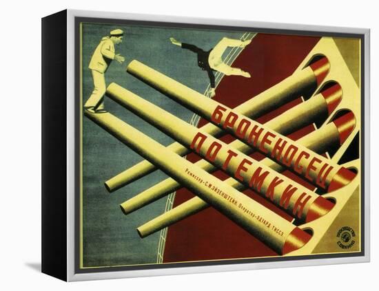 The Battleship Potemkin, 1925 (Bronenosets Potyomkin)-null-Framed Premier Image Canvas