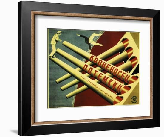 The Battleship Potemkin, 1925 (Bronenosets Potyomkin)-null-Framed Giclee Print