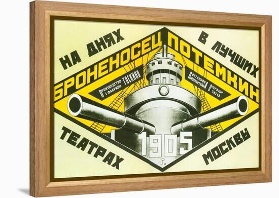 The Battleship Potemkin, 1925 (Bronenosets Potyomkin)-null-Framed Premier Image Canvas