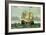 The Battleship Trafalgar-Frederick Tudgay-Framed Giclee Print