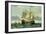 The Battleship Trafalgar-Frederick Tudgay-Framed Giclee Print