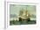 The Battleship Trafalgar-Frederick Tudgay-Framed Giclee Print