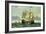 The Battleship Trafalgar-Frederick Tudgay-Framed Giclee Print