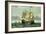 The Battleship Trafalgar-Frederick Tudgay-Framed Giclee Print