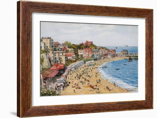 The Bay and Sands, Broadstairs-Alfred Robert Quinton-Framed Giclee Print