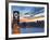 The Bay Bridge from Treasure Island in San Francisco, California, USA-Chuck Haney-Framed Photographic Print