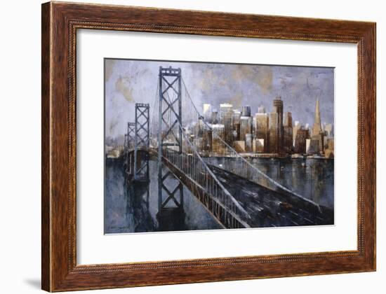 The Bay Bridge-Marti Bofarull-Framed Giclee Print