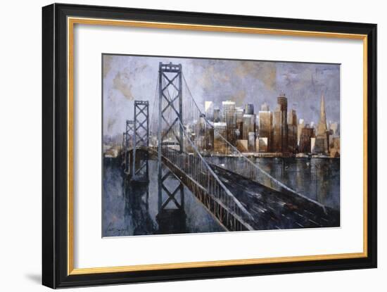 The Bay Bridge-Marti Bofarull-Framed Giclee Print