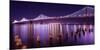 The Bay Lights-Greg Linhares-Mounted Premium Photographic Print