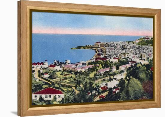 The Bay of Algiers, Algiers, Algeria, Early 20th Century-null-Framed Premier Image Canvas