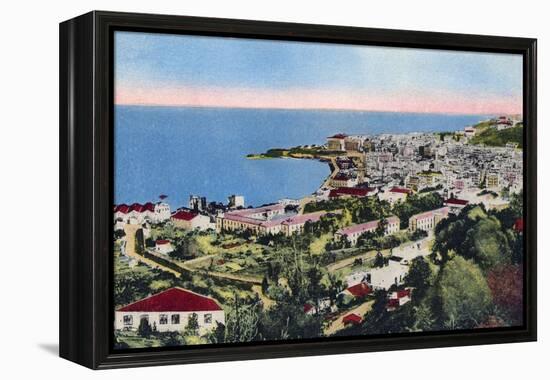 The Bay of Algiers, Algiers, Algeria, Early 20th Century-null-Framed Premier Image Canvas