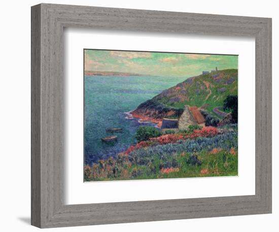 The Bay of Biscay, Brittany-Henry Moret-Framed Giclee Print