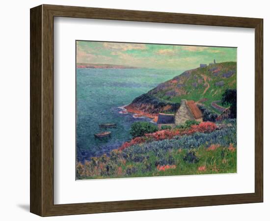 The Bay of Biscay, Brittany-Henry Moret-Framed Giclee Print