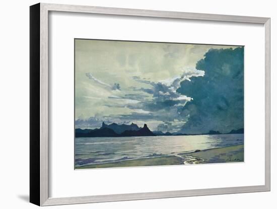 'The Bay of Guanabara', 1914-Unknown-Framed Giclee Print