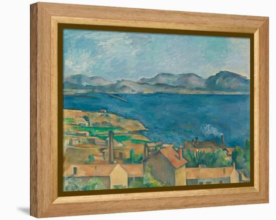 The Bay of Marseilles, Seen From L'Estaque-Paul C?zanne-Framed Premier Image Canvas