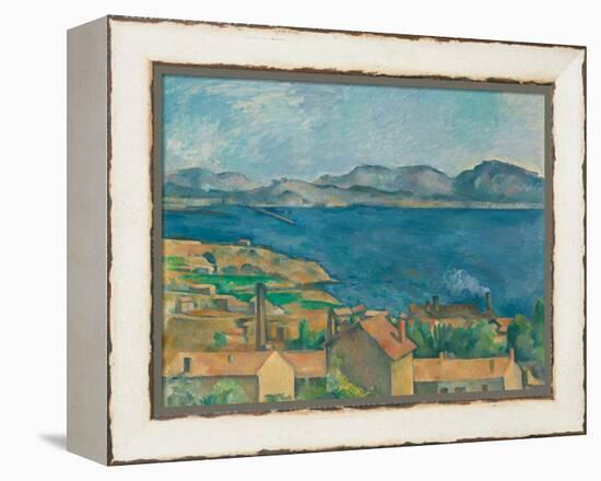 The Bay of Marseilles, Seen From L'Estaque-Paul C?zanne-Framed Premier Image Canvas