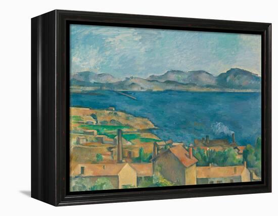 The Bay of Marseilles, Seen From L'Estaque-Paul C?zanne-Framed Premier Image Canvas