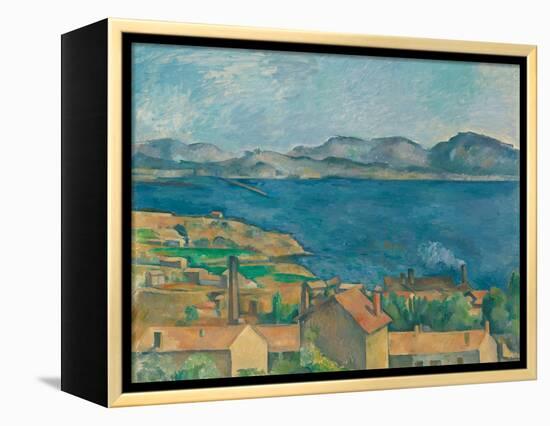 The Bay of Marseilles, Seen From L'Estaque-Paul C?zanne-Framed Premier Image Canvas