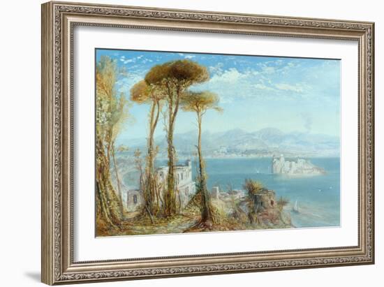 The Bay of Naples, 1876-James Webb-Framed Giclee Print