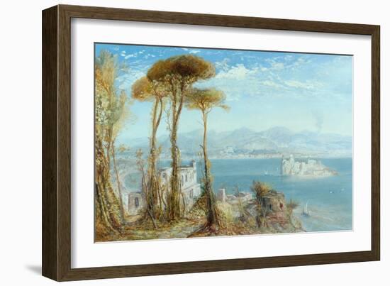 The Bay of Naples, 1876-James Webb-Framed Giclee Print