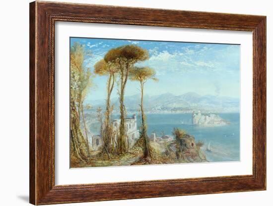 The Bay of Naples, 1876-James Webb-Framed Giclee Print