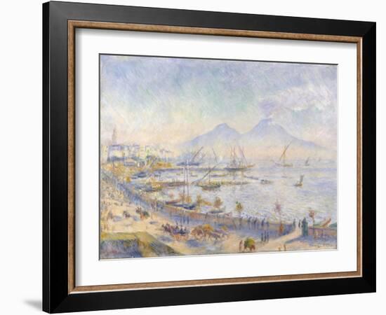 The Bay of Naples, 1881-Pierre-Auguste Renoir-Framed Giclee Print