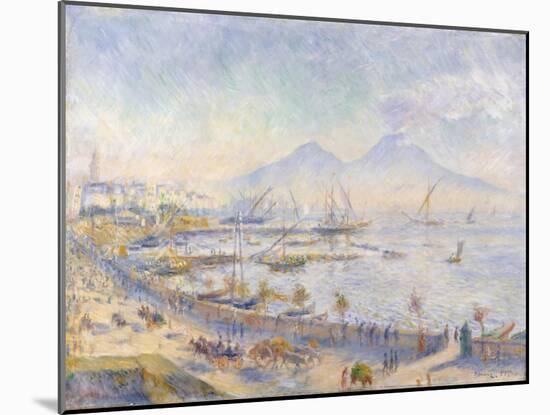 The Bay of Naples, 1881-Pierre-Auguste Renoir-Mounted Giclee Print