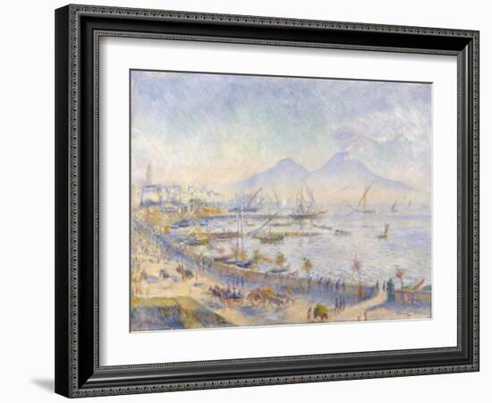 The Bay of Naples, 1881-Pierre-Auguste Renoir-Framed Giclee Print