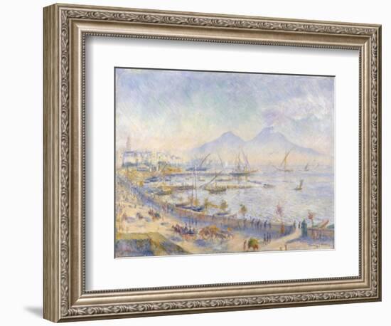 The Bay of Naples, 1881-Pierre-Auguste Renoir-Framed Giclee Print