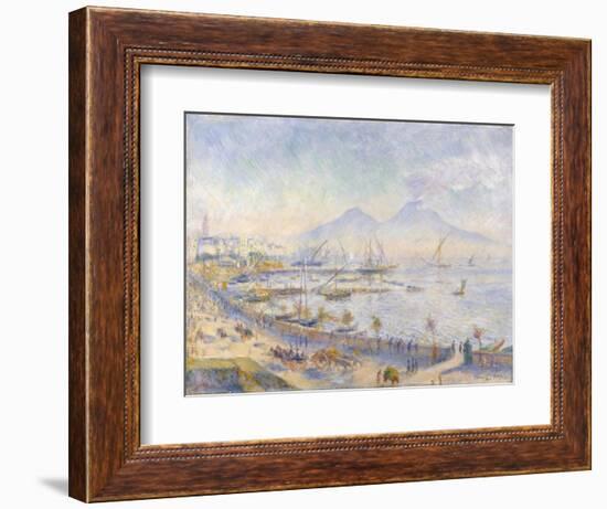 The Bay of Naples, 1881-Pierre-Auguste Renoir-Framed Giclee Print