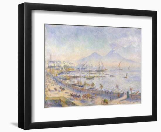 The Bay of Naples, 1881-Pierre-Auguste Renoir-Framed Giclee Print