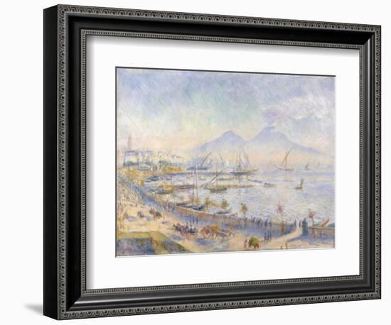 The Bay of Naples, 1881-Pierre-Auguste Renoir-Framed Giclee Print