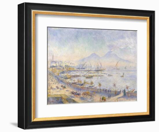 The Bay of Naples, 1881-Pierre-Auguste Renoir-Framed Giclee Print