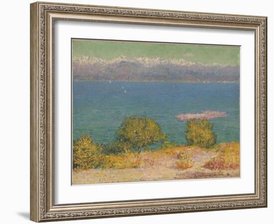 The Bay of Nice, 1891-John Peter Russell-Framed Giclee Print