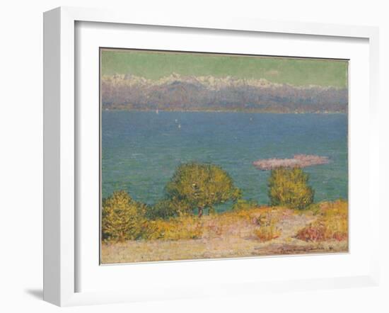 The Bay of Nice, 1891-John Peter Russell-Framed Giclee Print