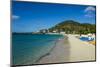 The bay of Philipsburg, Sint Maarten, West Indies, Caribbean, Central America-Michael Runkel-Mounted Photographic Print