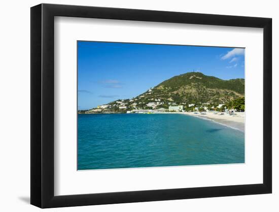 The bay of Philipsburg, Sint Maarten, West Indies, Caribbean, Central America-Michael Runkel-Framed Photographic Print