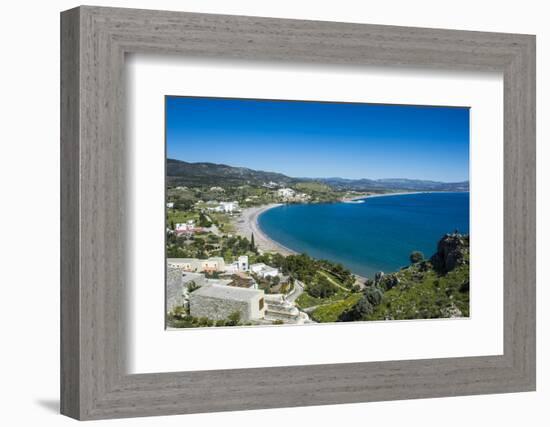 The Bay of Theotokos, Lindos, Rhodes, Dodecanese Islands, Greek Islands, Greece-Michael Runkel-Framed Photographic Print