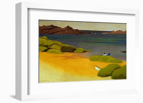 The Bay of Tregastel-Félix Vallotton-Framed Giclee Print