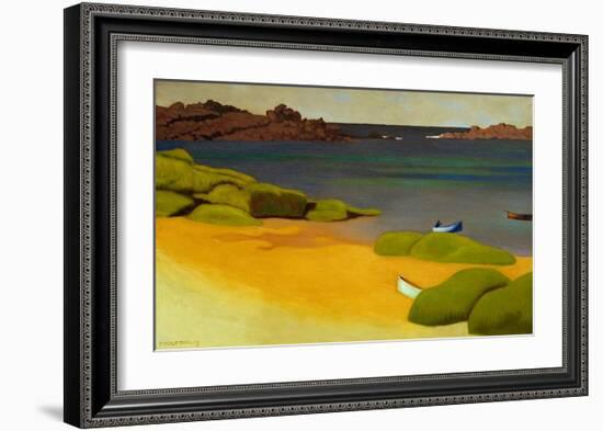 The Bay of Tregastel-Félix Vallotton-Framed Giclee Print