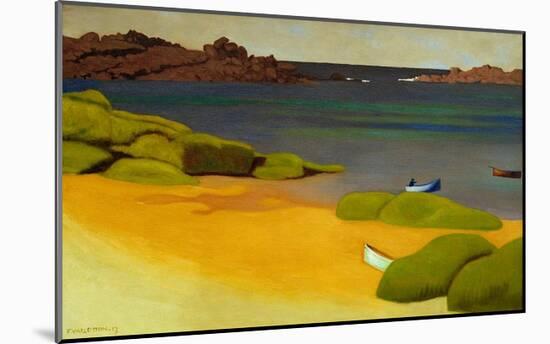 The Bay of Tregastel-Félix Vallotton-Mounted Giclee Print