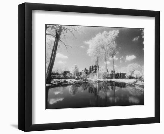 The Bayon, Angkor, Cambodia-Walter Bibikow-Framed Premium Photographic Print