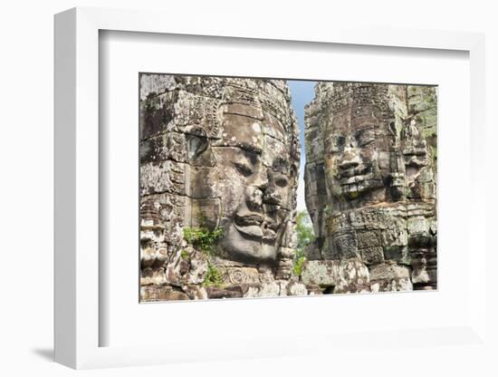 The Bayon, Angkor Thom, Angkor, UNESCO World Heritage Site, Siem Reap, Cambodia, Indochina-Andrew Stewart-Framed Photographic Print