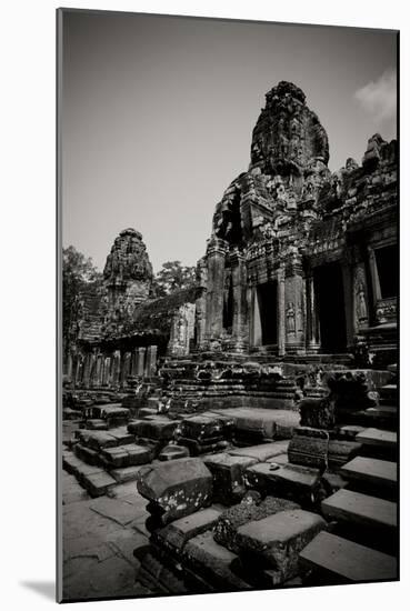 The Bayon BW I-Erin Berzel-Mounted Photographic Print