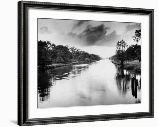 The Bayou Teche in Louisiana-null-Framed Photographic Print