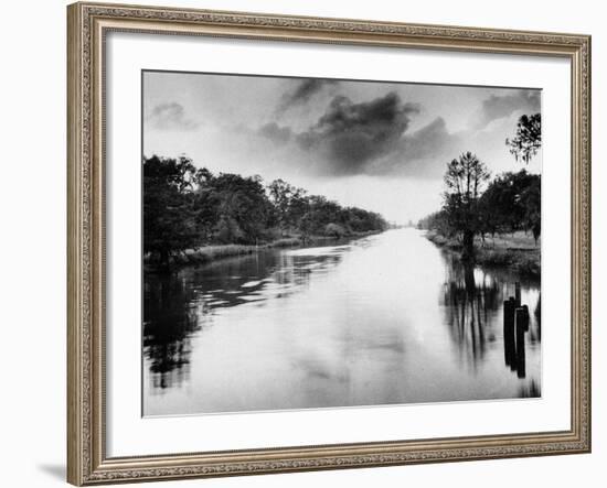 The Bayou Teche in Louisiana-null-Framed Photographic Print