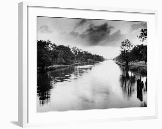 The Bayou Teche in Louisiana-null-Framed Photographic Print